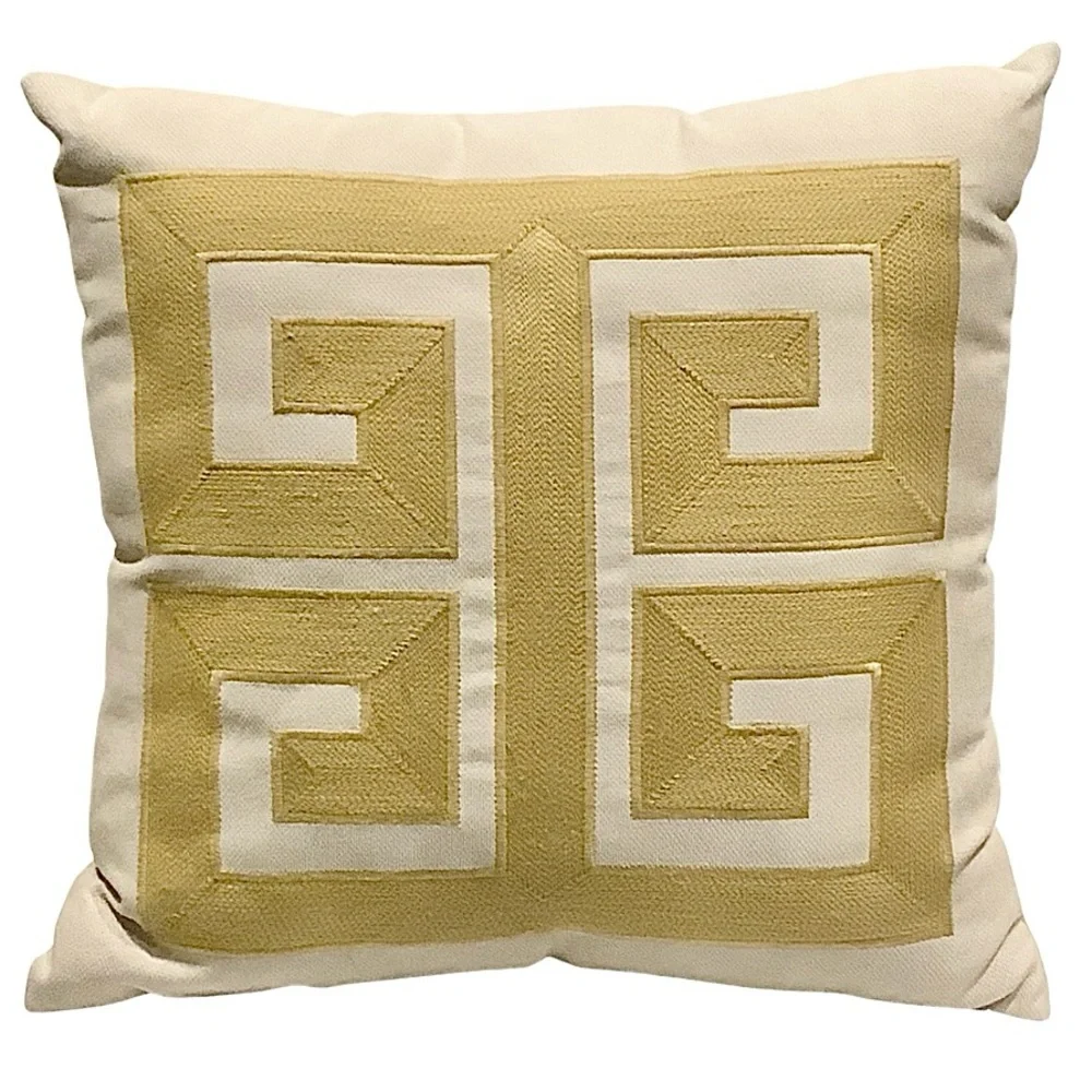 Pier 1 Green Key Throw Decorative